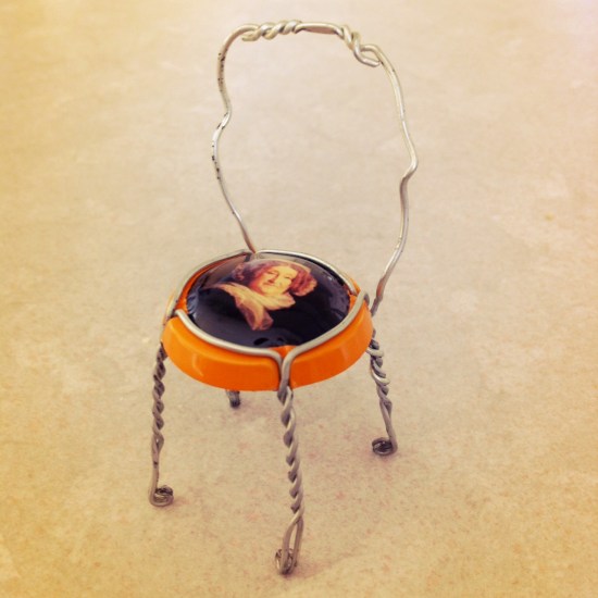 chair made out of champagne cork how to make a chair out of a champagne cork