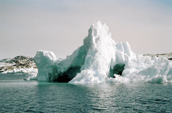 Arctic Greenland iceberg Ben and Jerry's Climate Change College