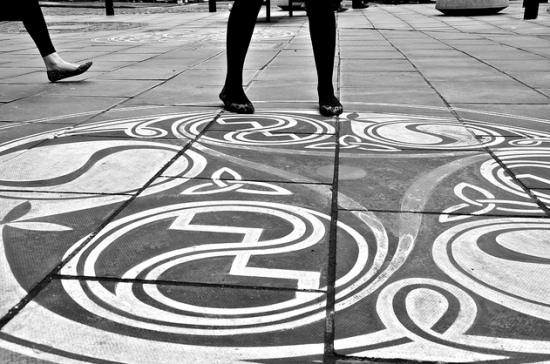 Victor Fraser street artist Edinburgh