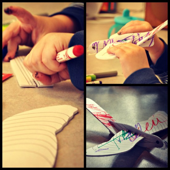 build your own children's glider Toucan Box bird glider