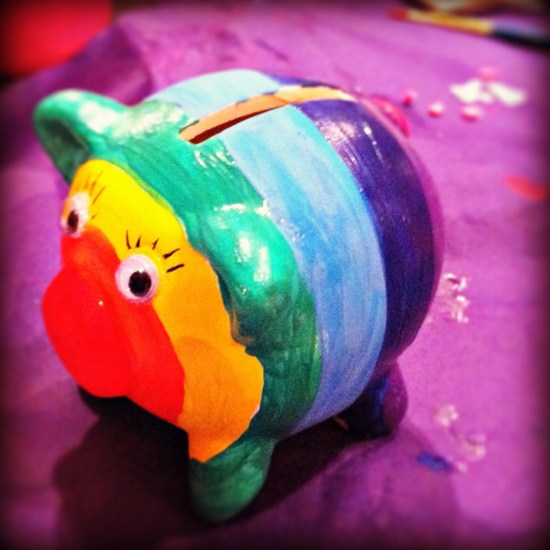 rainbow Piggy bank Piggy Bank Kids