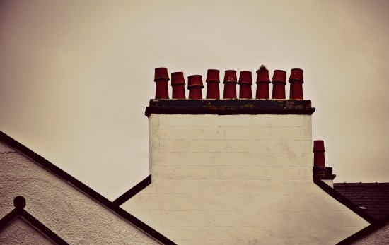 Harris Hotel chimneys