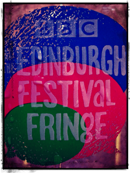 BBC Edinburgh Fringe pint glass