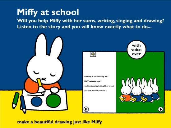 Miffy at School iPad App