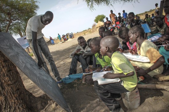 literacy and nutrition campaign Save the Children