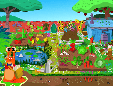 Henri Le Worm kids cooking app