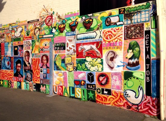 wall mural north hobart