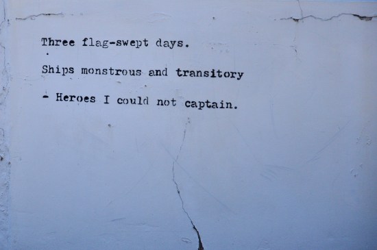 graffiti about sailing